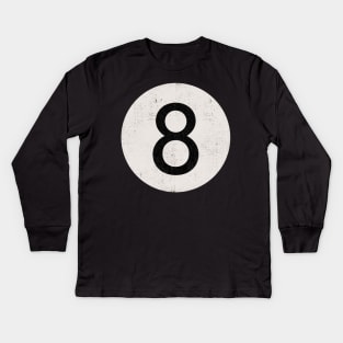 Lip Gallagher 8 ball Kids Long Sleeve T-Shirt